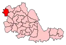 Carte de la circonscription