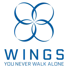 Description de l'image You Never Walk Alone Logo Blue.svg.