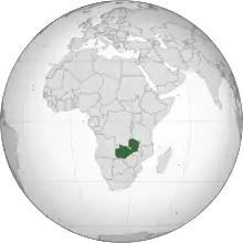 Description de l'image Zambia (orthographic projection).svg.