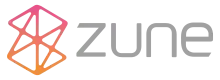 Description de l'image Zune logo and wordmark.svg.