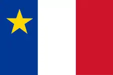 Drapeau de l'Acadie