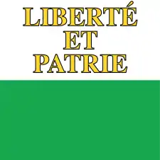 Les couleurs cantonales sont le blanc et le vertUsage des drapeaux,étendards et fanions (Règlement sur les drapeaux) - Règlement 51.340 f, Armée suisse, p. 73, consulté le 29 juillet 2017