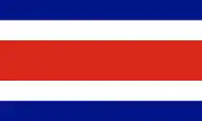 Drapeau national et civil du Costa Rica