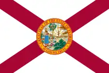 Drapeau de la Floride.