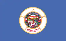 Drapeau du Minnesota.