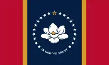 Drapeau officiel du Mississippi, depuis 2021