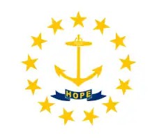 Drapeau de l'État de Rhode Island