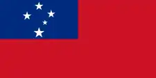 Drapeau des Samoa