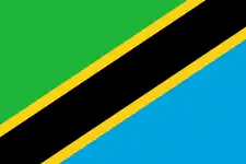 Drapeau de la Tanzanie