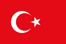 Drapeau de la Turquie