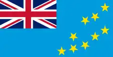 Drapeau des Tuvalu.