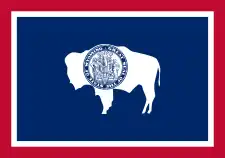 Drapeau du Wyoming.