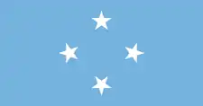 Drapeau des États fédérés de Micronésie