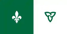 Drapeau franco-ontarien