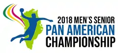 Description de l'image Championnat panaméricain masculin de handball 2018 logo.svg.