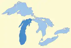 Image illustrative de l’article Lac Michigan