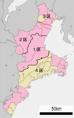 Carte de la circonscription.