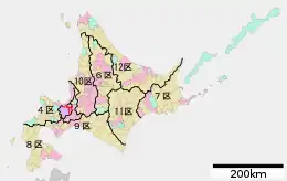 Carte de la circonscription.