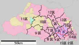 Carte de la circonscription.