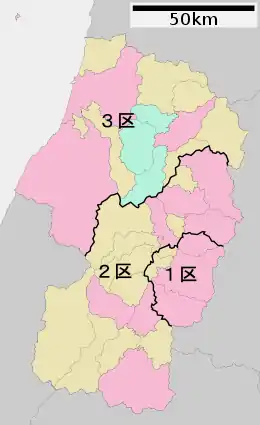 Carte de la circonscription.