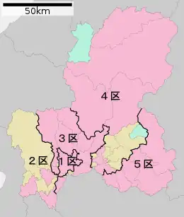 Carte de la circonscription.