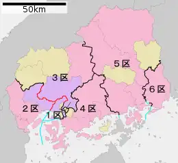 Carte de la circonscription.