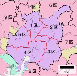 Carte de la circonscription.