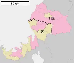 Carte de la circonscription.