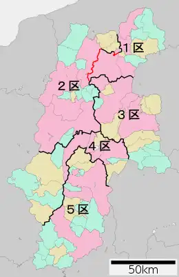 Carte de la circonscription.