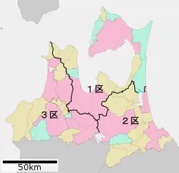 Carte de la circonscription.