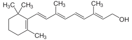 Description de l'image All-trans-Retinol2.svg.