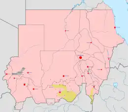 Description de l'image Sudanese Internal Conflict.svg.
