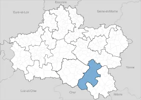 Localisation de Communauté des communes giennoises