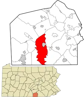 Localisation de Cumberland Township