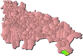 Localisation de Aguilar del Río Alhama