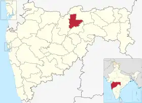 Localisation de District d'Akola