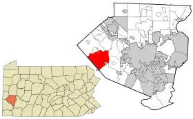 Localisation de North Fayette Township
