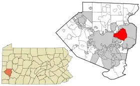 Localisation de Penn Hills Township