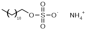 Image illustrative de l’article Laurylsulfate d'ammonium