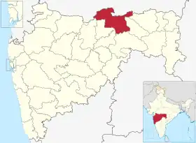 Localisation de District d'Amravati