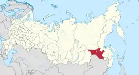 Localisation de Oblast de l’Amour