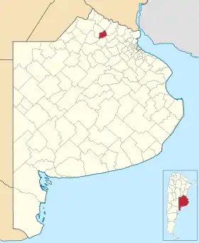 Localisation de Capitán Sarmiento