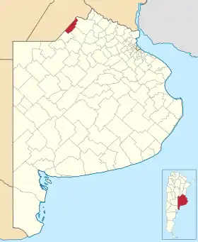 Localisation de Colón