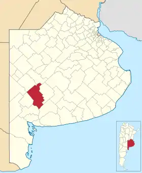 Localisation de Coronel Suárez