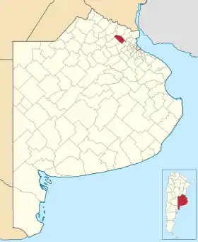 Localisation de Exaltación de la Cruz