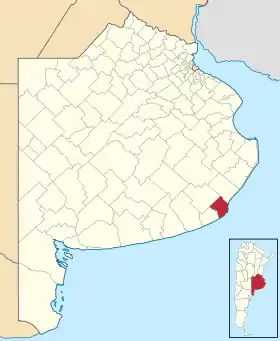 Localisation de General Pueyrredón