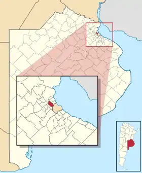 Localisation de General San Martín