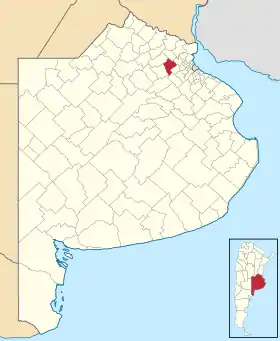 Localisation de Luján