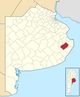 Localisation de Maipú