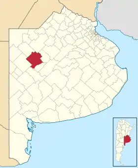 Localisation de Pehuajó